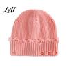 Soft Polyester Skull Cap Winter Knit Hat for Men Women Chunky Snow Cap Lightweight Warm Thermal Knitted Hats Unisex Slouchy Caps Outdoor Commuting