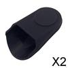 2x Wind Instrument Black Saxophone Thumb Finger Rest for Alto /
