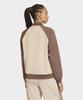 adidas Superstar Loose Track Top - Stone Khaki:Wonder White / Kd8825