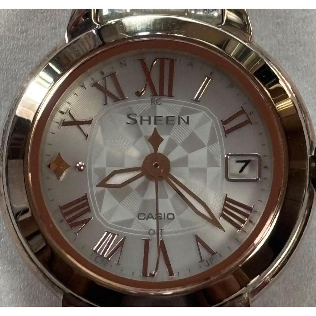 Used CASIO SHEEN SHW-5000 Tough Solar Ladies Watch