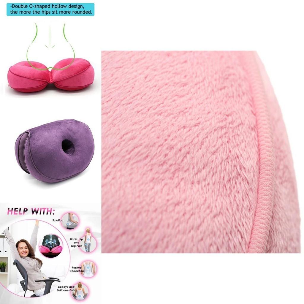 Plush Memory Foam Hip Support Cushion For Pain Relief And Posture Correction