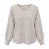 Ggpx New York V Neck Puff Knit Gq9kp017f