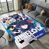 Dywanik Artystyczny 3D B-Blue L-Lock Japońskie Anime do Wystroju Pokoju Kanapy Boże Narodzenie Halloween Prezenty Dywanik do Strefy Gier Mata Podłogowa Antypoślizgowa