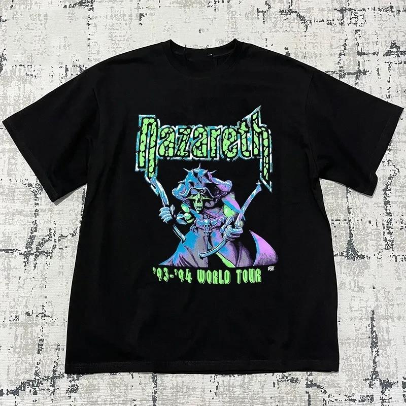 Nazareth Band 93 94 World Tour T Shirt  HH1017 Unisex T-Shirt L