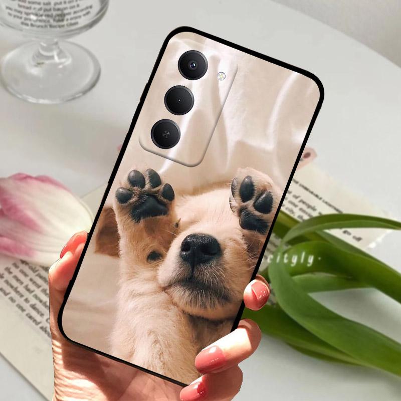 Für Xiaomi Redmi 15 5G 169mm Hülle Coole Wolf Silikon Weiche TPU Handyhülle Für Redmi 15 Redmi15 4G Kameraschutz Rückseite
