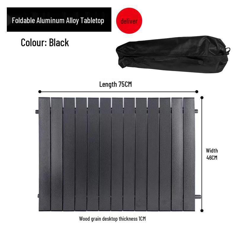 Складная алюминиевая походная тележка: Прицеп большой вместимости для уличных торговцев и домашнего использования