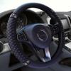 Soft Leather Car Steering Wheel Cover, Universal 15 Inch Colorful Rhinestones Anti-Slip Elastic Steering Wheel Covers For Most Cars, Sparkly Crystal