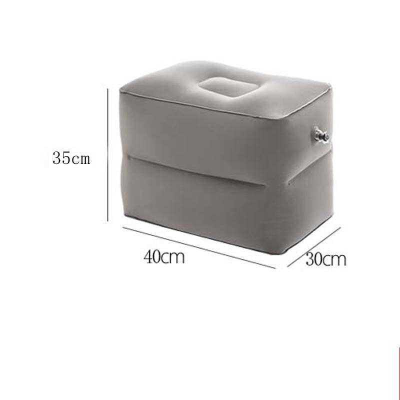 

Флокированная надувная дорожная подставка для ног: Регулируемая универсальная подставка для ног для автомобиля и самолета