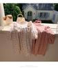 Spring 2026 Korean Style Children's Floral Dress with Stand Collar and Ruffle Lace - Long Sleeve Princess Skirt