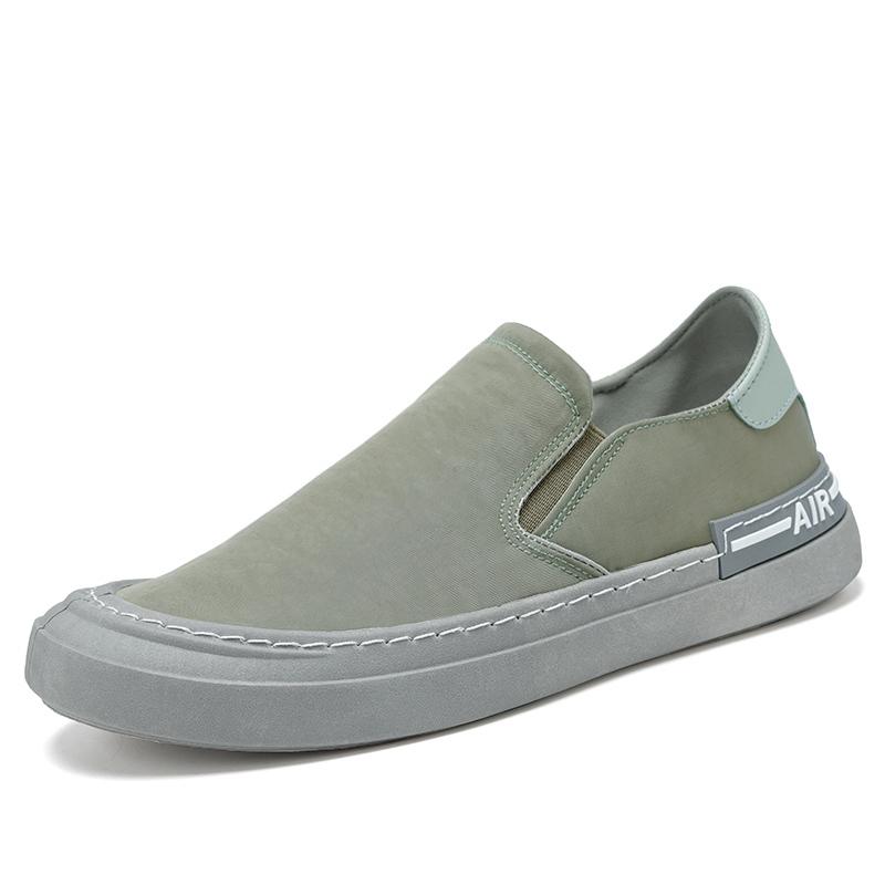 

Holfredterse Мода Летние Мужские Кроссовки Обувь Повседневные Холщовые Мокасины Обувь Слипоны Широкая Посадка Обувь Черный/Зеленый/Серый/Коричневый Ac08 44