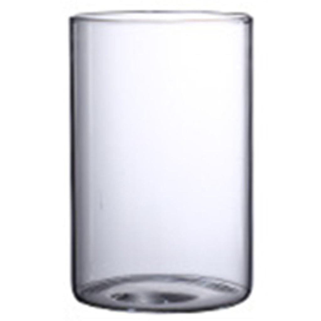 Clear Glass Flower Vase Tabletop Borosilicate Vases Floral Arrangements for Home Office Wedding Table