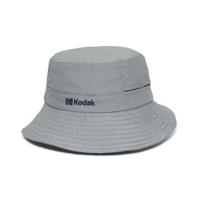 Kodak Apparel Καπέλο Μπακέτα με Αεριζόμενη Ριγέ Υφή LIGHT GREY