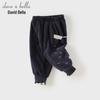 DAVE&BELLA Girls' Casual Corduroy Jogger Pants