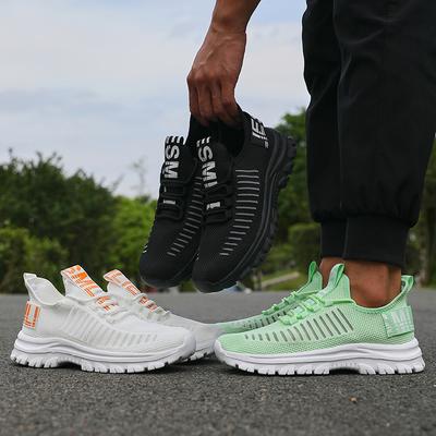 Zapatillas de Verano para Hombre Transpirables Deportivas Ligeras para Exterior Correr Zapatos Deportivos Caminar Zapatos Vulcanizados Tenis Para Hombre