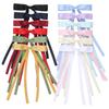 2pcs  New Cute Ribbon Bow Headband Long Tassel Hair Clip Women's Hair Accessories Girls Party Headwear Side Clips