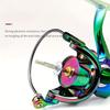 Fishing Reel 14+1 Bearing Spinning Reel Long-distance Casting Water Drop Wheel Multi-color Metal Body Without Gaps Perfect Gift for Beginners