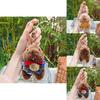 Marmots Plush Keychain With Effects For Backpack Decor