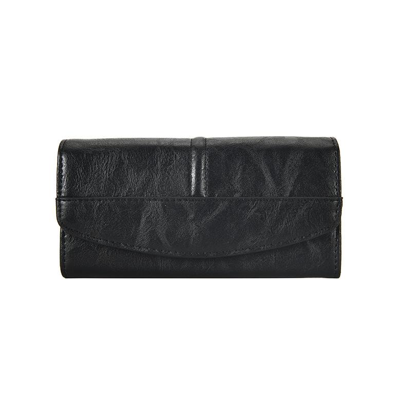 Wallet for Women Coin Wallet Fashionable Simple Women Texture Long Fashion Folding Money Clip