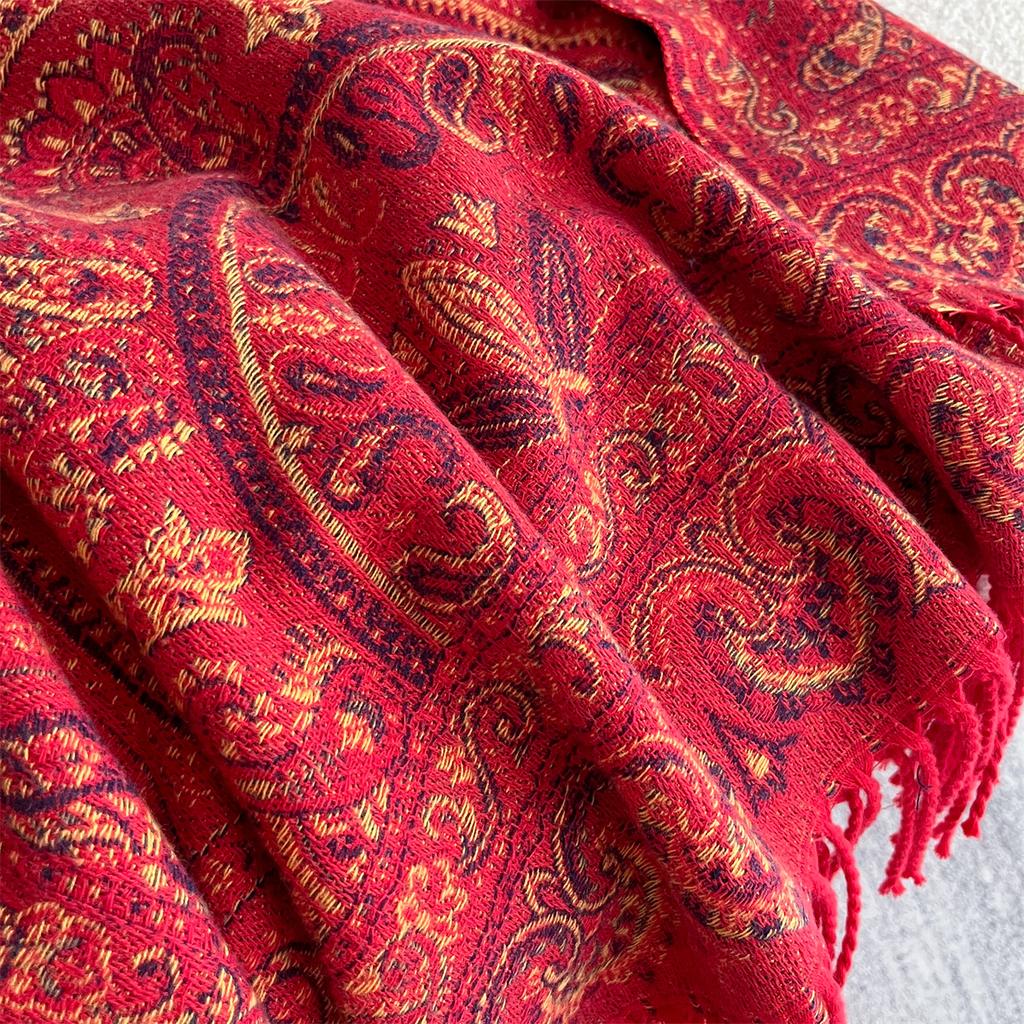 Travel Poncho Warm Cashmere Scarf Women Luxury Thick Blanket Winter Bufanda Shawl Print New Wraps Pashmina Female Stoles