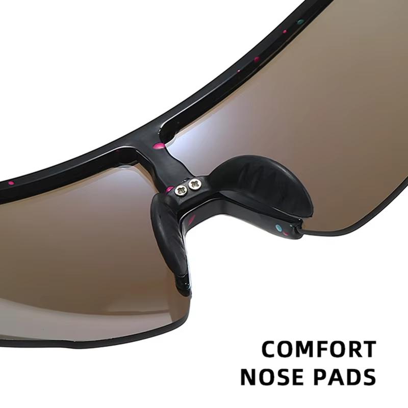 Outdoor Cycling Sports Sunglasses Mountain Climbing Eyewear Colorful Wildness Mirror UV Protection Fashionable Eye-Gear