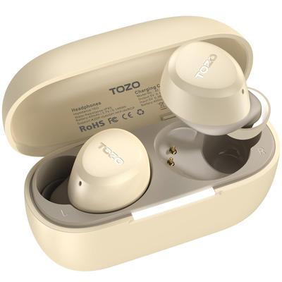 TOZO Wireless Superior Sound Compact and Noise Reduction for Bluetooth IPX5 Up To 32 Hours of App Custom EQ Compatible with Voice Instant Fast