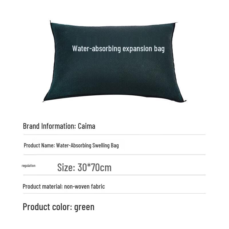 Water Absorbent Flood Barrier Bag