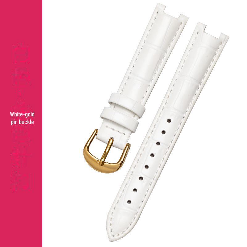 

Красный и черный женский ремешок из натуральной кожи Ronnie Notch для серии 616368/616764 Width 16mm, Notch 8mm, Buckle 14mm, Depth 3mm