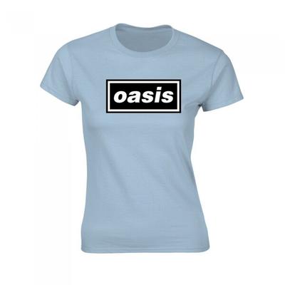 Oasis Damen/Damen Decca Logo T-Shirt