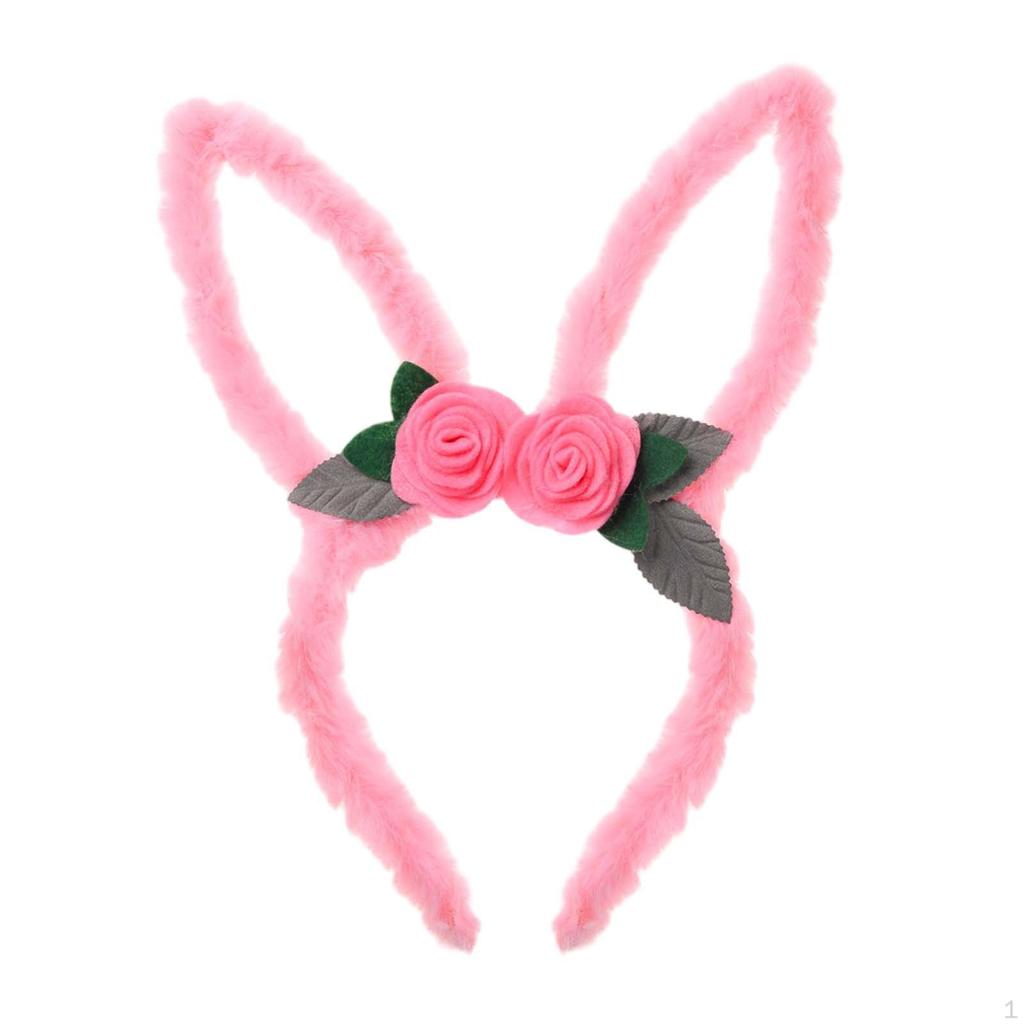 Ears Headband Cosplay Easter Bunny Photo Props Lovely Cute Costume Kids Hair Hoop Headwear