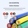 Wanruitong Flame Retardant Pure Copper Multi-Strand Wire, ZC-BVR, 1.5/2.5 mm², for Home Decoration.