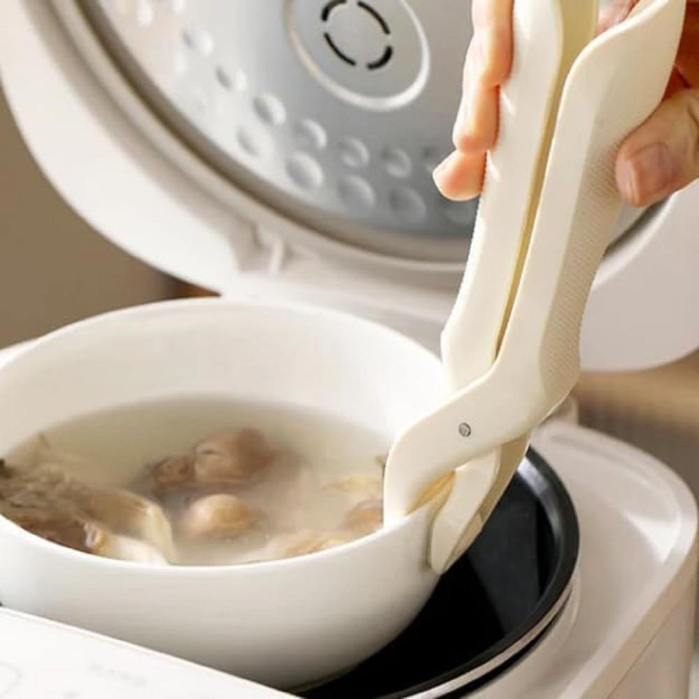 Multi-Function Anti-Scald Bowl Clip. Hot Bowl Dish Plate Gripper Clips Tongs Clamp Holder, Kitchen Silicone Anti Slip Clip