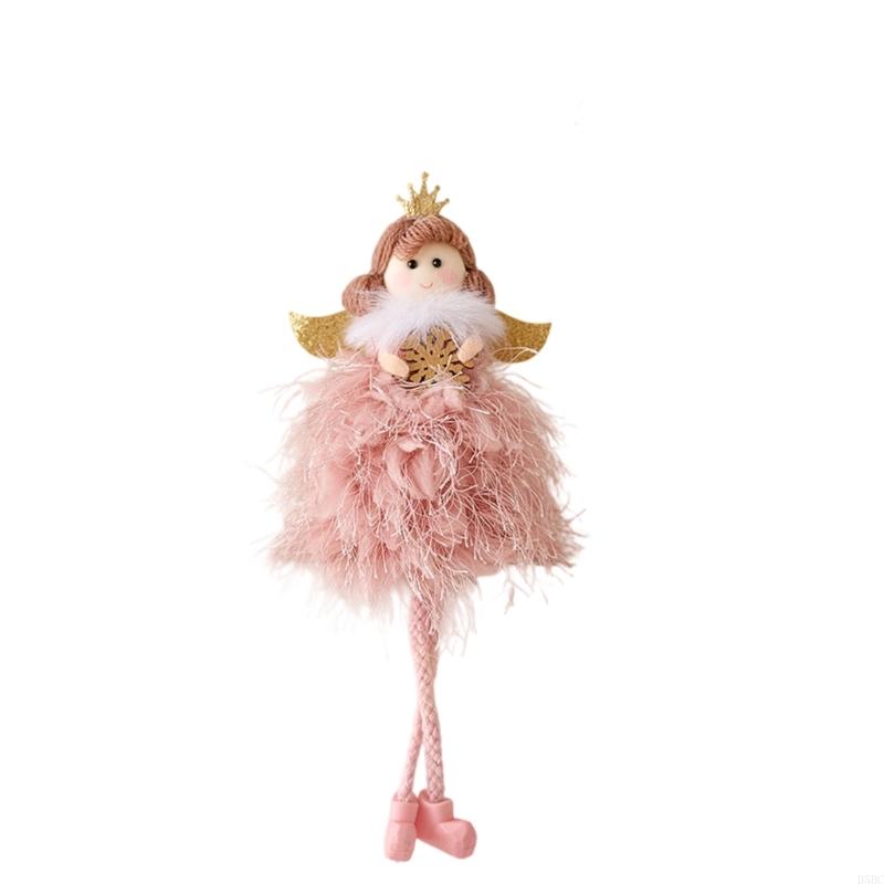 

Handmade Snowflake Themed Princess Ornament Perfect For Holiday Decorations