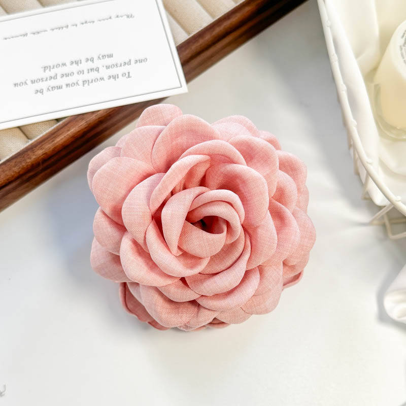 

Fabric Wers Large Claws Women s New Sweet Shark Clip French Wer Haripins Elegant Hair Accessories Solid Color