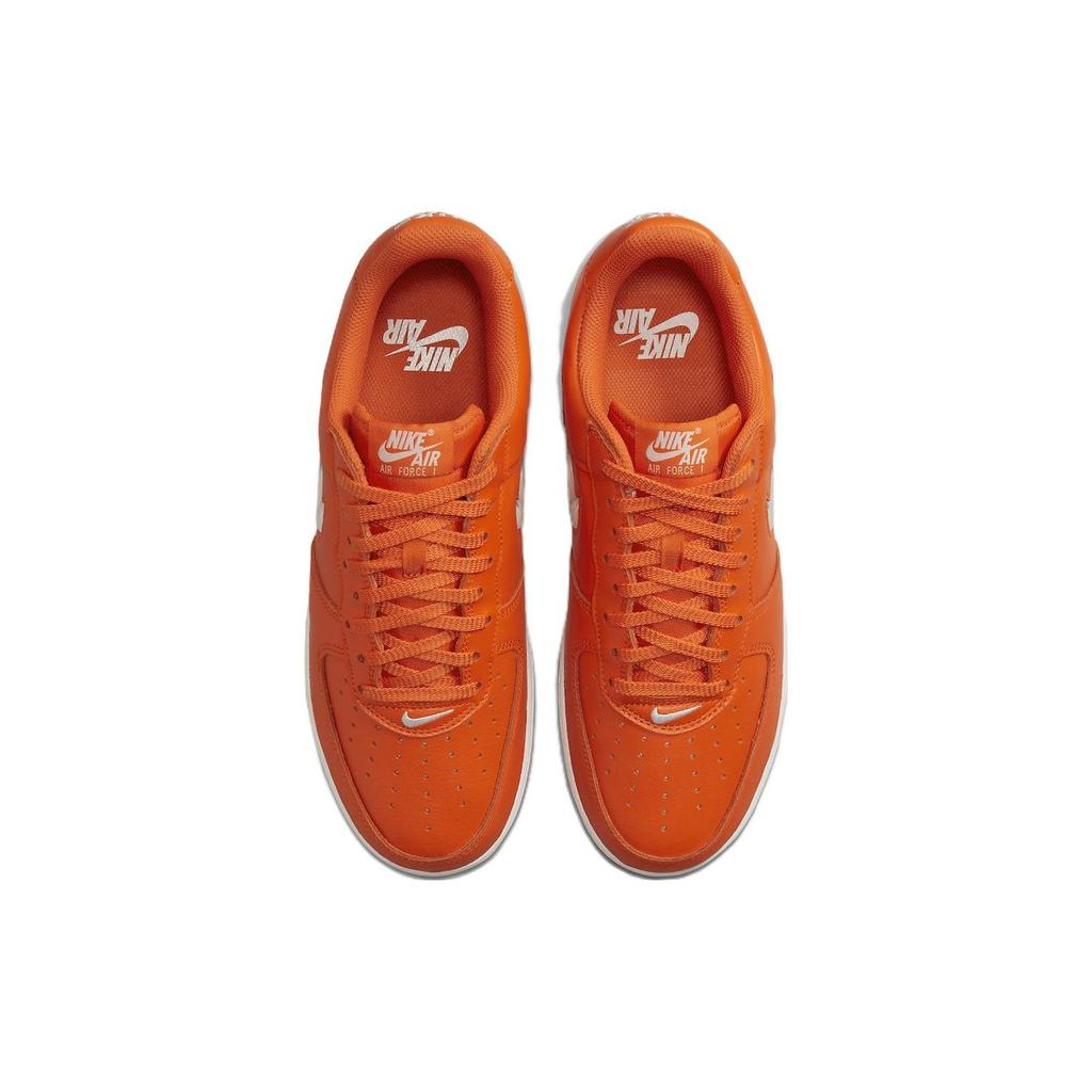 Nike Air Force 1 Jewel Color of the Month - Safety Orange Unisex Sneakers Summit-White FJ1044-800
