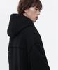 Musinsa Standard Wool Blend Extra Oversized Duffle Coat [Black]