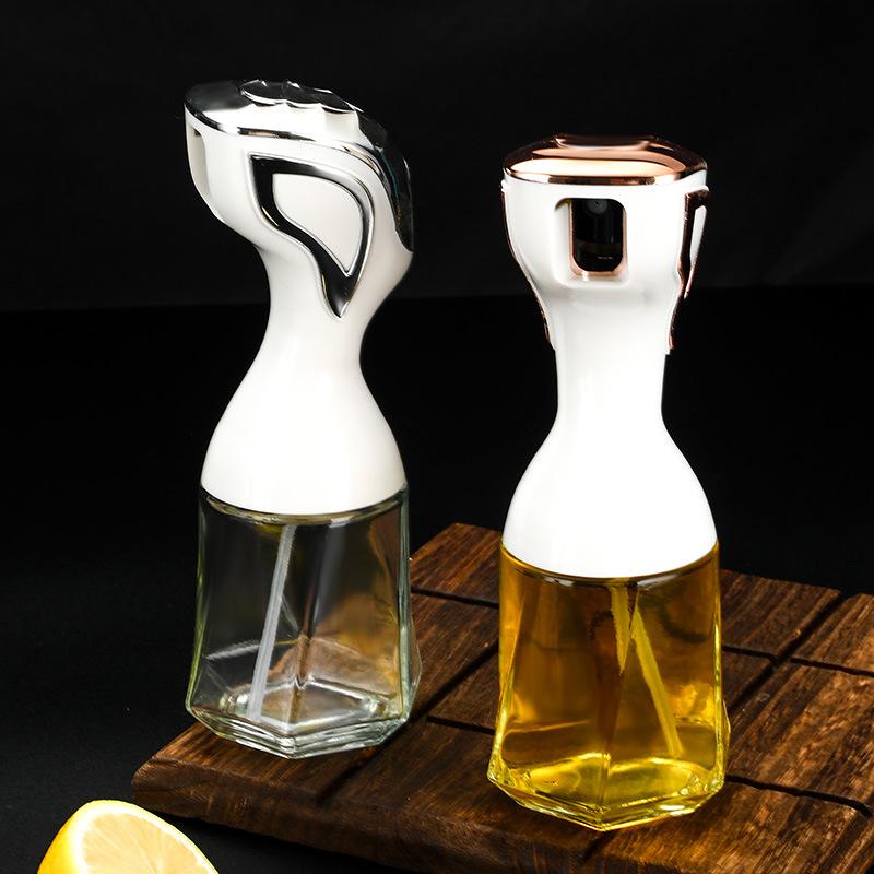 Olive Oil Sprayer Bottle Cooking Baking Vinegar Mist Sprayer Barbecue Spray Bottle for Cooking BBQ Picnic Tool Seasoning Bottle