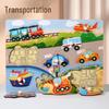 Wooden Educational Jigsaw Puzzle for Kindergarten Children - Fun Hands-On Matching Game