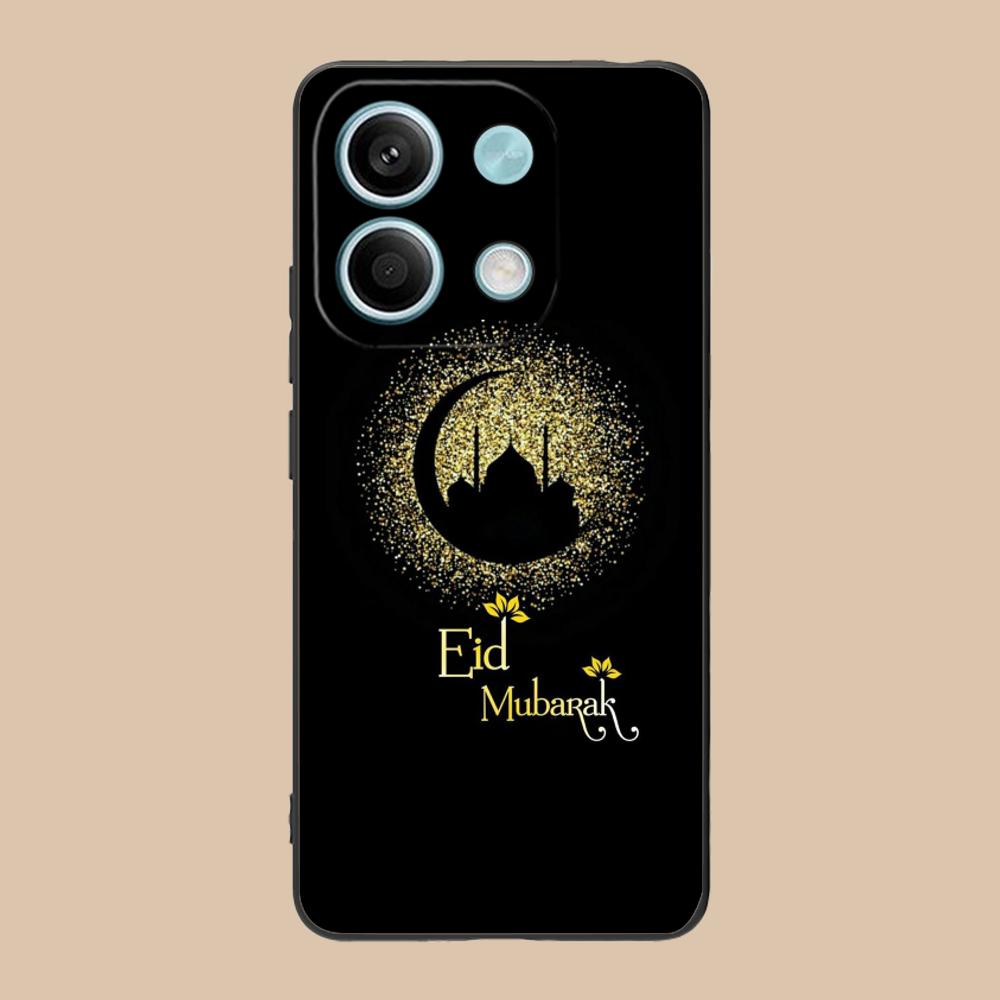 Eid Mubarak Mobile Phone Case for POCO M7 M6 M5 M4 M3 X7 X6 X5 X4 X3 Pro GT 5G Colorful Printing Cover Cellphones Cover Pretty