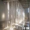 1PC Soft Wedding Decoration Sparkling Party Decoration Flowing Dreamy Atmosphere Natural Stage Background