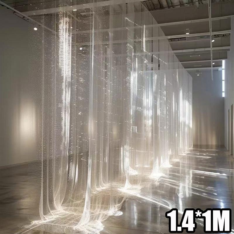 1PC Soft Wedding Decoration Sparkling Party Decoration Flowing Dreamy Atmosphere Natural Stage Background