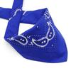 kakatrend Bandana Blue Paisley Adult 100% Cotton Stylish Handkerchief Bandana Cotton Men's Unisex Large 55cm x 55cm