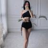 Bikini Dividido Inspirado en Hadas: Nuevo Traje de Baño Sexy Delgado de Tres Piezas para Vacaciones y Aguas Termales 2026.