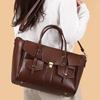 Retro Portable Messenger Business Women's Bag