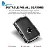 Metal Leather Car Remote Key Case Cover Shell For Volvo XC60 XC40 XC90 S90 V60 S60 V90 2010- Holder Protector Fob Keychain