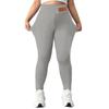 Ladies' Lamb Wool Thickened High Waisted Slimming Pencil Pants With Bottom And Warm Pants