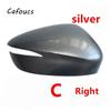 1pcs Car Wing Side Rearview Mirror Cover Cap Shell For Mazda CX-3 CX3 2013- CX-5 CX5 2015 2016