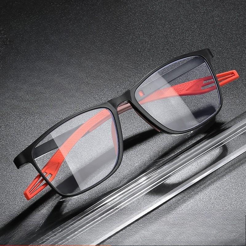 3pcs Fashion TR90 Reading Glasses for Men Spring Leg Sports Presbyopia Glasses Anti Blue Light Glasses +100 ~ +400