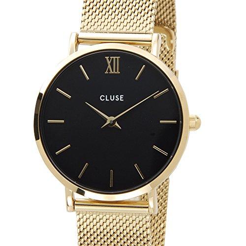 

CLUSE Women s Watch CL30012 33mm MINUIT Mesh Gold [Parallel Import]