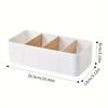 Schreibtisch-Aufbewahrungsbox, Kosmetik-Aufbewahrungskorb aus Bambus und Holz, Aufbewahrungsbox für Fernbedienungs-Bedienfeld, Aufbewahrungskorb für Kleinteile