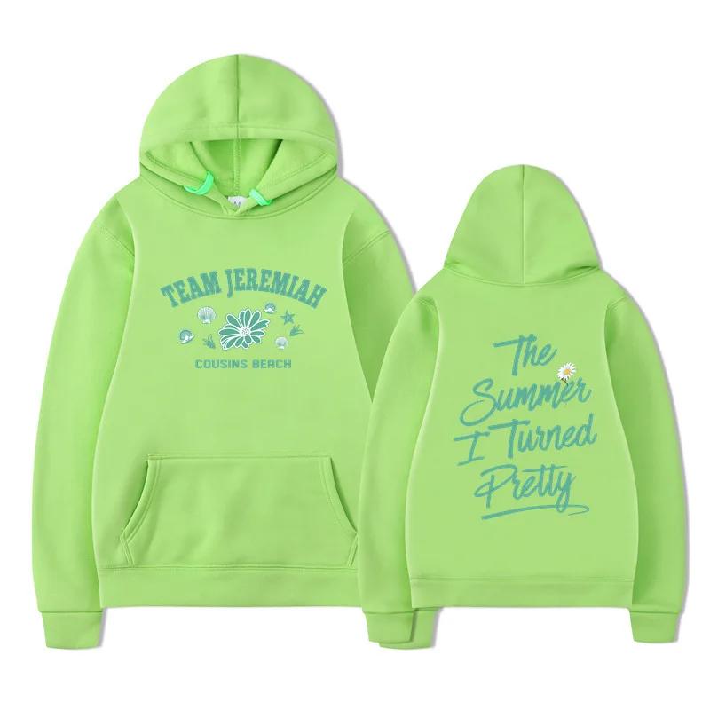 The Summer I Turned Pretty New Hoodie Men's and Women's Harajuku Pullover Street Wear Unisex Autumn/Winter Plushed Brand Sweater